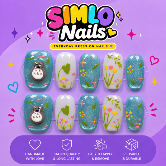 Short Square Press On Nails