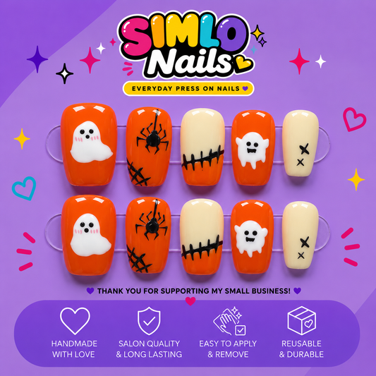 Medium Square Press On Nails