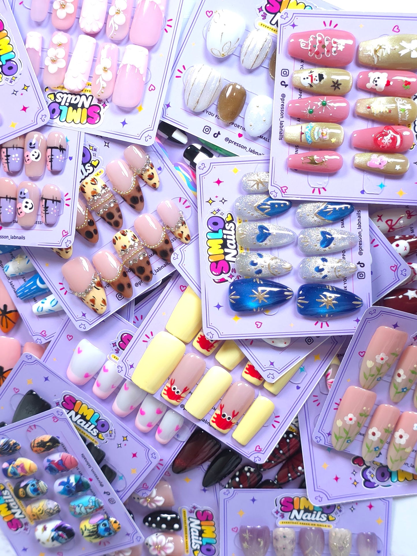 Simlo Secret Stash | 5 Mystery Nail Sets